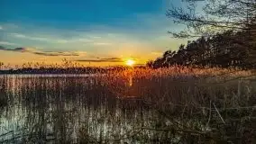 Zachód słońca nad jeziorem Wojnowo - zdjęcie 4