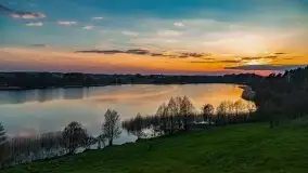 Zachód słońca nad jeziorem Wojnowo - zdjęcie 26