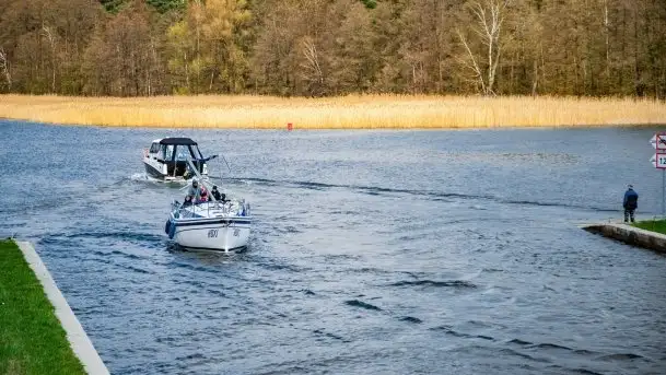 Mazurskie kanały gotowe do przeprawy, kwiecień 2021 - zdjęcie 2