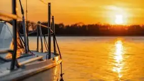 Majowy zachód słońca w porcie Trygort - zdjęcie 23