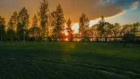 Zachód słońca nad jeziorem Święcajty, maj 2021 - zdjęcie 11