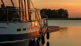 Zachód słońca w porcie Ognisty Ptak, maj 2021 - zdjęcie 12