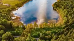 Zachód nad jeziorem Ryńskim, zatoka Mrówcza - zdjęcie 15