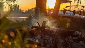 Zachód nad jeziorem Ryńskim, zatoka Mrówcza - zdjęcie 16