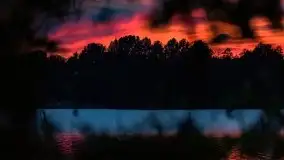 Zachód słońca nad jeziorem Tajty - zdjęcie 12