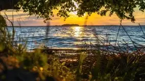 Zachód słońca nad jeziorem Dargin - zdjęcie 18