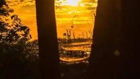 Zachód słońca nad jeziorem Dargin - zdjęcie 25