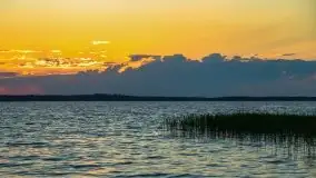 Zachód słońca nad jeziorem Dargin - zdjęcie 22