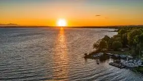 Zachód słońca nad jeziorem Niegocin - zdjęcie 11