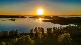 Jezioro Kirsajty o zachodzie słońca - zdjęcie 21