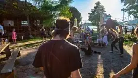 Przedstawienie teatralne "Garby" w porcie Tło Dla Mew - zdjęcie 33