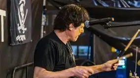 Mietek Folk zagrał w czerwcowy wieczór w porcie Sztynort - zdjęcie 4