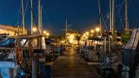 Wieczorne Giżycko, port Ekomarina - zdjęcie 27