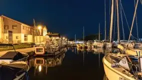 Wieczorne Giżycko, port Ekomarina - zdjęcie 7