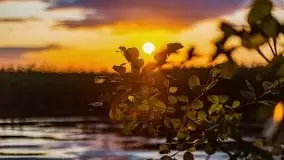 Zachód słońca nad jeziorem Dejguny, lipiec 2021 r. - zdjęcie 25