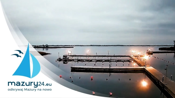 Timelapse Wilkasy, Mazury, port PTTK Wilkasy