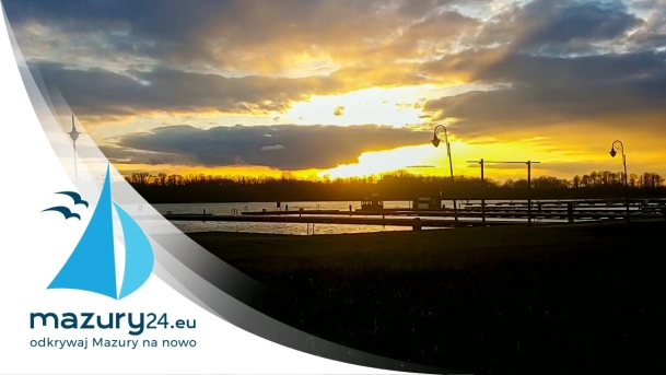 Relaksuj się Mazurami, cz.1, zachód słońca Sztynort