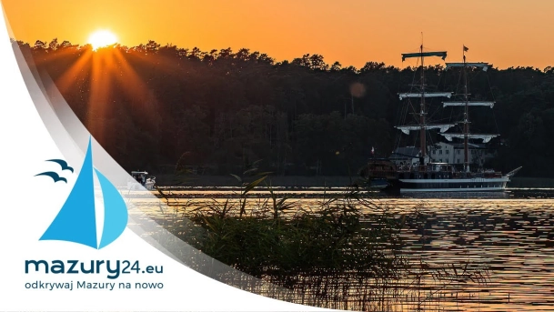 Wyjątkowe rejsy po południowych Mazurach - żaglowiec Chopin, 4K