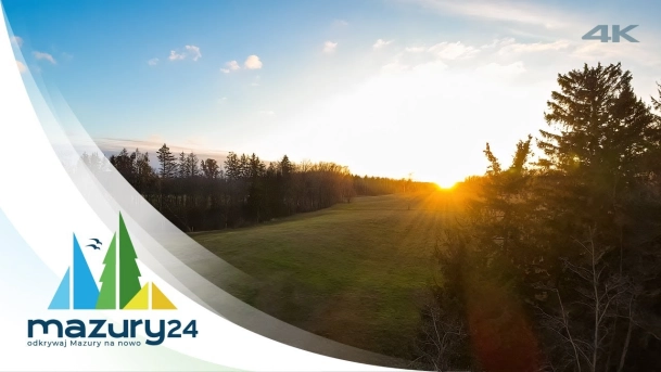 Jesienne Mazury, ujęcia z drona FPV, listopad 2023 r., 4K