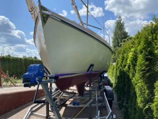 Sprzedam jacht żaglowy KOMPROMIS 720 z przyczepą – Gotowy do żeglugi! - zdjęcie 6