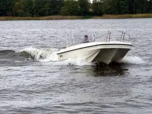 NOWOŚĆ jacht motorowy. Łódka sportowa, motorówka Porto 555 - zdjęcie 3