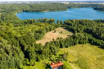piekna  3 hektarowa dzialka nad jeziorem Limajno z warunkami zabudowy - zdjęcie 1