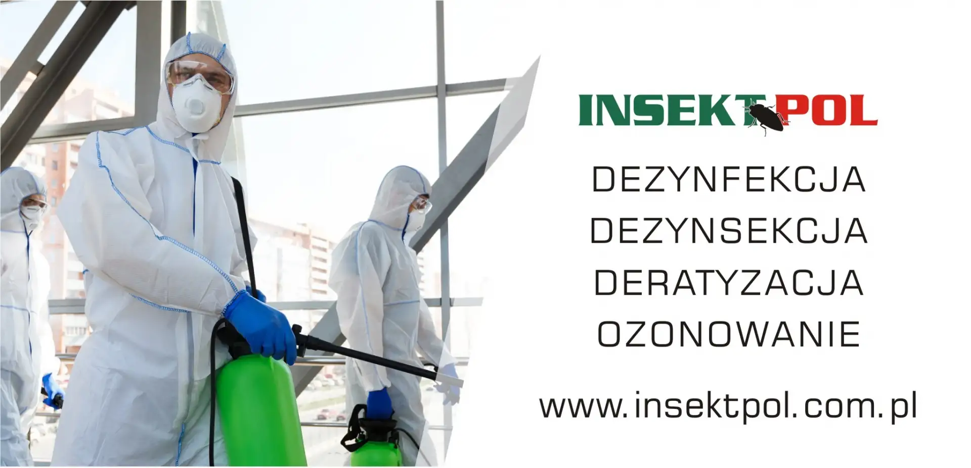 Dezynfekcja, dezynsekcja, deratyzacja