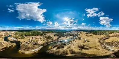 Rzeka Pisa, niedaleko Nowogrodu