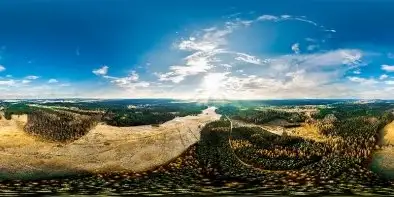 Tereny gminy Mikołajki, rzeka Zlewka