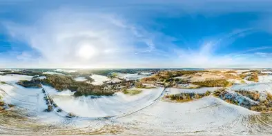 Okolice Kruklanek i zwalonego mostu