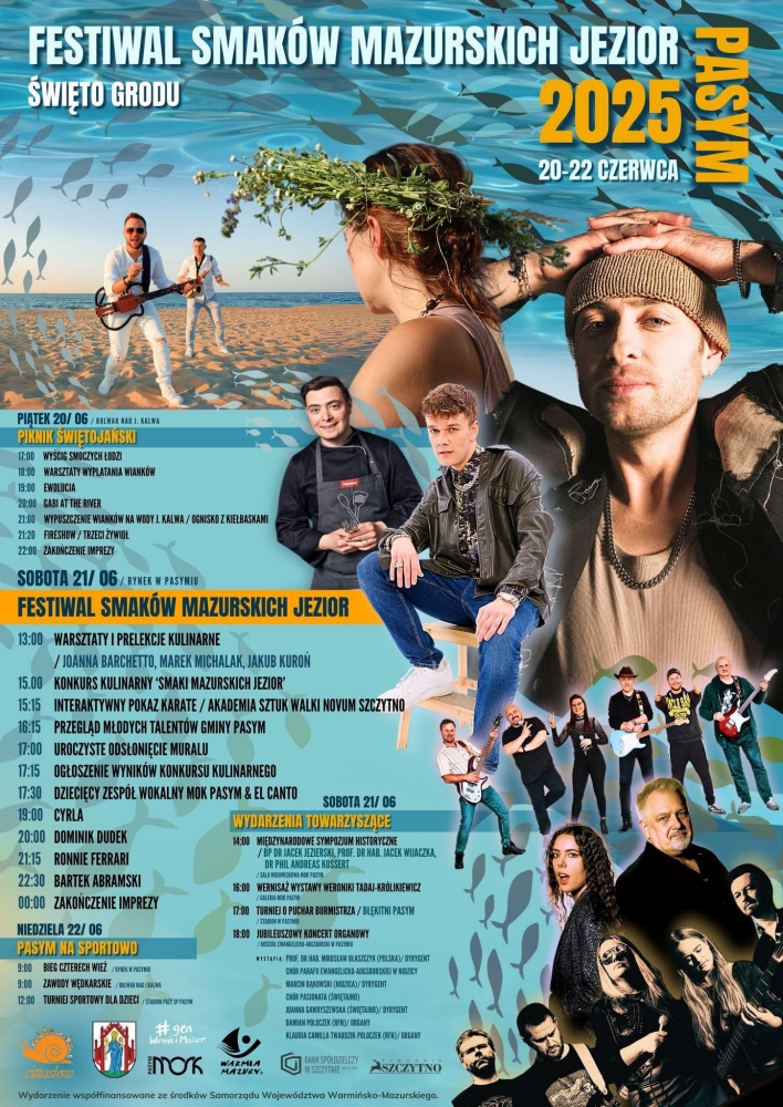 Pasym na Mazurach świętuje. Trzy dni atrakcji nad jeziorem, na rynku i stadionie