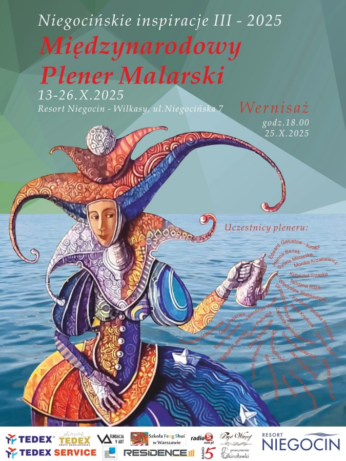 Międzynarodowy Plener Malarski „Niegocińskie Inspiracje III – 2025” na Mazurach